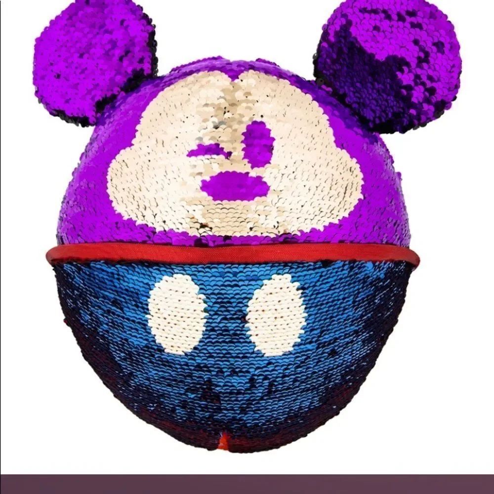 Disney Plush - Mickey Mouse Reversible Sequined - Picture 2 of 2